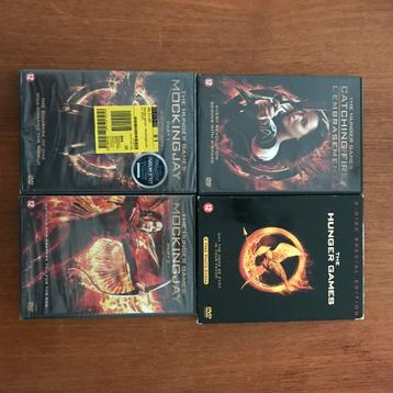 Hungergames series - dvds beschikbaar voor biedingen