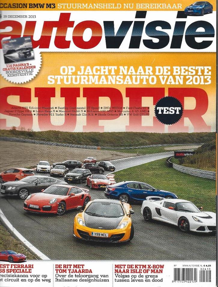 Autovisie Supertest 2013, Boeken, Auto's | Folders en Tijdschriften, Gelezen, Algemeen, Ophalen of Verzenden