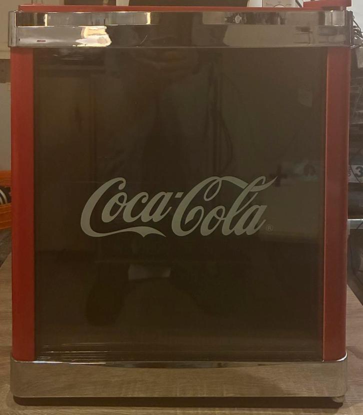 Coca-Cola Mini-Koelkast, Witgoed en Apparatuur, Koelkasten en IJskasten, Gebruikt, Zonder vriesvak, Minder dan 75 liter, Minder dan 85 cm