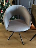 Moderne grijze draaifauteuil, Huis en Inrichting, Fauteuils, Ophalen
