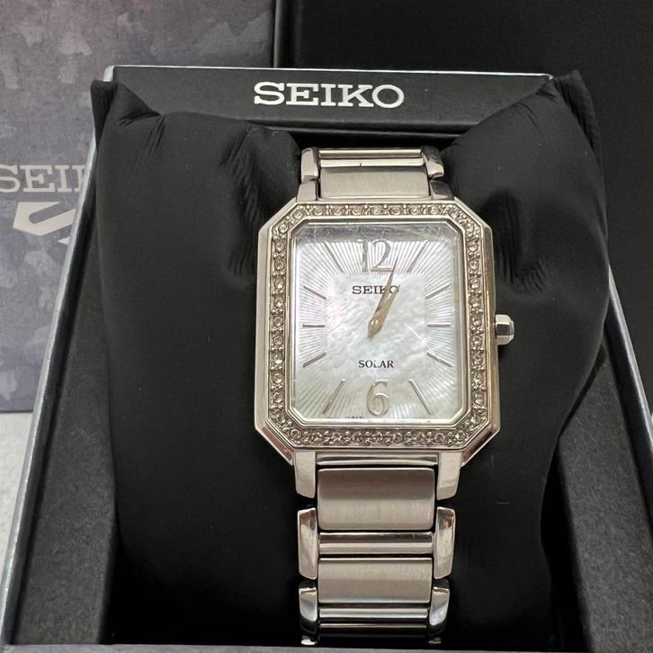 Seiko Solar SUP465P1 Dameshorloge, Sieraden, Tassen en Uiterlijk, Horloges | Heren, Zo goed als nieuw