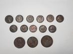 Engeland lot kopergeld 1807-1900 14 stuks, Verzenden, Overige landen, Setje