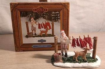 Luville Laundry Santa Kerstdorp beschikbaar voor biedingen