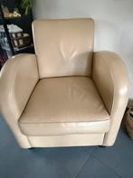 Leren fauteuil, Ophalen, Gebruikt, Minder dan 75 cm, Leer