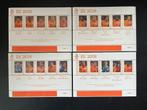 4 vellen persoonlijke postzegels EK 2008, Verzenden, Na 1940, Postfris