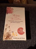 Heling met Kristallen - Kaartendeck, Boeken, Spiritualiteit algemeen, Nieuw, Wendy van de Wouw, Ophalen of Verzenden