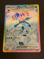 Glaceon ex 150/131 (Set: Prismatic Evolutions), Ophalen of Verzenden, Zo goed als nieuw, Losse kaart, Foil