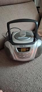 Tom-Tec Radio CD Speler gratis, Ophalen of Verzenden, Met cd-speler