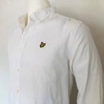Lyle & Scott shirt - overhemd - linnen & katoen heren, Verzenden, Wit, Zo goed als nieuw, Lyle & Scott
