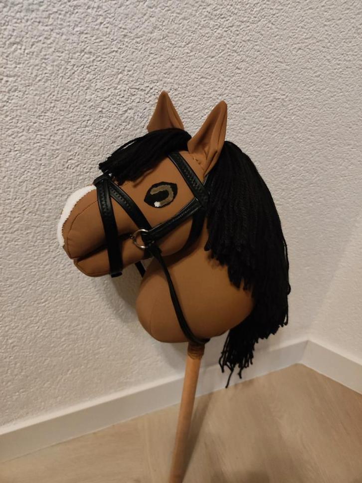 Stokpaard met Hoofdstel - Klaar voor Avontuur!, Kinderen en Baby's, Speelgoed | Buiten | Los speelgoed, Nieuw, Ophalen of Verzenden