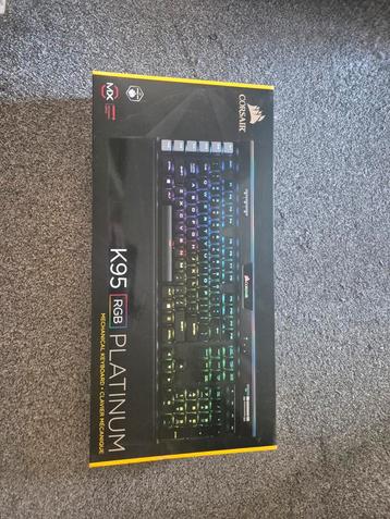 Corsair K95 RGB Platinum - Mechanisch Toetsenbord met RGB beschikbaar voor biedingen