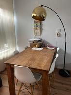 6 witte stoelen, Huis en Inrichting, Stoelen, Ophalen of Verzenden, Gebruikt, Wit