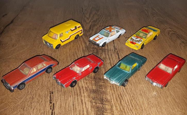 YATMING Auto's 7 stuks - 1/64, Hobby en Vrije tijd, Modelauto's | Overige schalen, Gebruikt, Auto, Ophalen of Verzenden