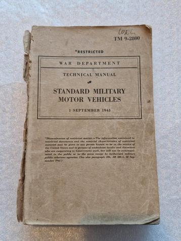Originele complete tm wd editie usa army harley willy's 1943 beschikbaar voor biedingen