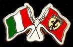 Ferrari- Italië vlaggen pin, Verzamelen, Nieuw, Transport, Ophalen of Verzenden, Speldje of Pin