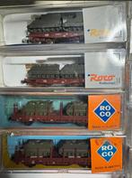 Roco Minitanks 6 stuks, Overige merken, Gelijkstroom, Wagon, Ophalen of Verzenden