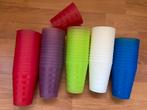 59 Hardplastic Tupperware drinkbekers, Ophalen of Verzenden, Zo goed als nieuw, Overige typen