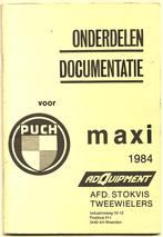 Puch Maxi 1984 onderdelenboek (6181z) bromfiets, Fietsen en Brommers, Verzenden, Zo goed als nieuw