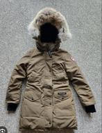 Canada goose parka jas khaki, Groen, Maat 34 (XS) of kleiner, Ophalen of Verzenden, Zo goed als nieuw
