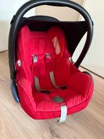 Maxi Cosi Cabriofix rood met baby inleg en regenhoes, Ophalen, Zijbescherming, 0 t/m 13 kg, Maxi-Cosi