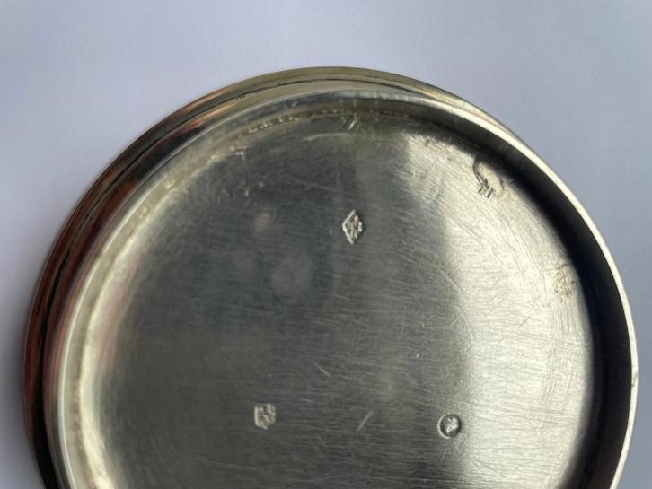 Antieke flessenonderzetter/zilveren onderzetter., Antiek en Kunst, Antiek | Goud en Zilver, Zilver, Ophalen of Verzenden