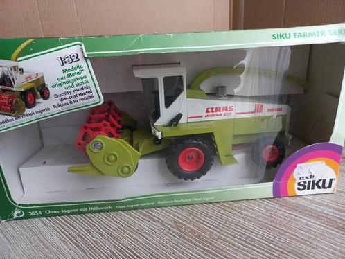 Claas Jaguar 695 Mega Hakselaar met Maaiwerk Siku, Hobby en Vrije tijd, Modelauto's | 1:32, Zo goed als nieuw, Tractor of Landbouw