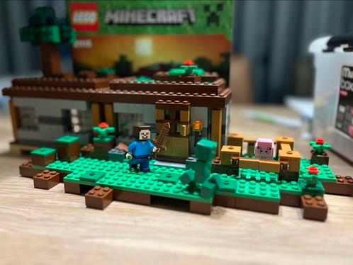 LEGO Minecraft Combi-deal, Set 21113 en 21115, Kinderen en Baby's, Speelgoed | Duplo en Lego, Zo goed als nieuw, Lego, Ophalen of Verzenden