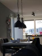 Twee industriële hanglampen van Eijerkamp, Ophalen, Zo goed als nieuw, Metaal, Minder dan 50 cm