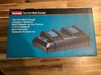 Makita oplader met 2poorten nieuw, Ophalen of Verzenden, Nieuw
