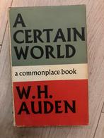 W.H. Auden - A Certain world, a commonplace book, Ophalen of Verzenden, Zo goed als nieuw