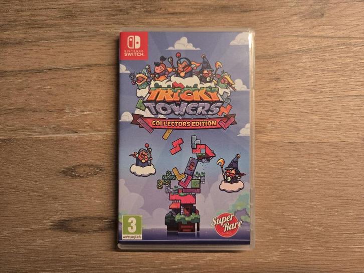 tricky towers - Super rare games - Nintendo Switch, Spelcomputers en Games, Games | Nintendo Switch, Zo goed als nieuw, 1 speler