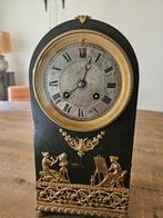 Mooie antieke bronze pendule, Antiek en Kunst, Antiek | Klokken, Ophalen of Verzenden