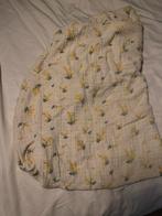 Garbo & Friends Linnen Hoeslaken Ledikant Mimosa, Ophalen of Verzenden, Zo goed als nieuw, Minder dan 70 cm, Deken