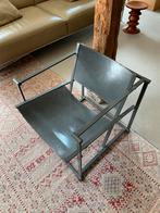 Pastoe FM 60 kubus chair leer vintage, Huis en Inrichting, Fauteuils, Ophalen of Verzenden, Gebruikt