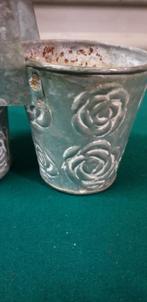 Duo emmers, alluminium, Huis en Inrichting, Woonaccessoires | Overige, Ophalen of Verzenden, 'T Olde Gre-j, Info@toldegrej.nl