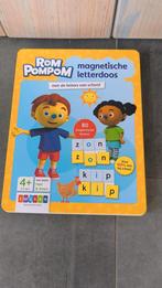 Rompompom Magnetische letterdoos, Ophalen of Verzenden, Zo goed als nieuw