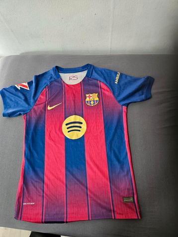 2025-2026 Barcelona home kit  beschikbaar voor biedingen