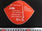 sticker Rotterdam Amsterdam Gunco bv DAF Terminal, Verzamelen, Ophalen, Zo goed als nieuw, Bedrijf of Vereniging