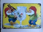 Chouffe Bier Bord - Kabouter 30 bij 20, Ophalen of Verzenden, Gebruikt, Reclamebord, Plaat of Schild, Overige merken