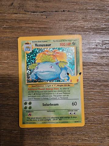 Venusaur celebrations. beschikbaar voor biedingen