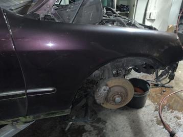 Mercedes-Benz S-Klasse W220 zijschermen paars beschikbaar voor biedingen