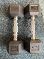 Hexa Dumbbells - 2 x 4 kg, Sport en Fitness, Fitnessmaterialen, Ophalen, Zo goed als nieuw, Armen, Dumbbell
