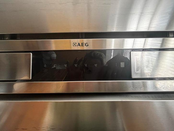 Aeg Afzuigkap X69453MV01 - Inbouw, Witgoed en Apparatuur, Afzuigkappen, Gebruikt, Inbouw, Vlakschermkap, 400 tot 600 m³ per uur