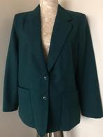 Vintage Petrolkleurige Blazer, Maat 38/40 (M), Overige kleuren, Ophalen of Verzenden, Zo goed als nieuw