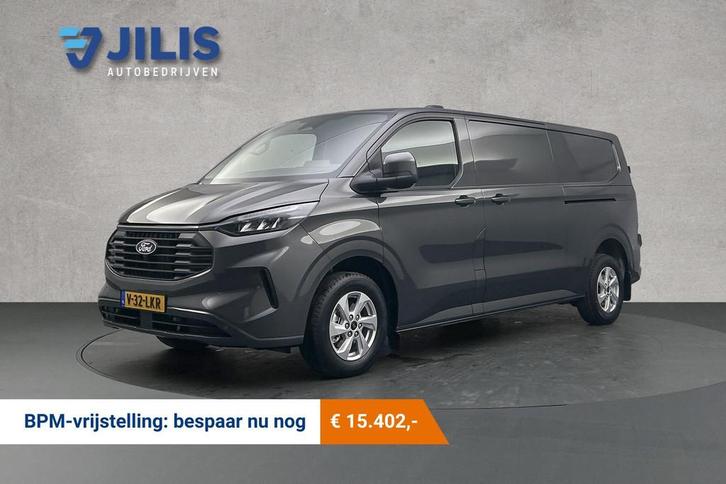 Ford Transit Custom 2.0 L2 Limited | BPM vrij | Twee keer sc, Auto's, Bestelauto's, Bedrijf, Te koop, ABS, Achteruitrijcamera