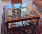 Kersen houten salon tafel, Huis en Inrichting, Ophalen, 50 tot 100 cm, Vierkant, 50 tot 100 cm