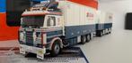 Tekno Scania combi HOLM transport, Ophalen of Verzenden, Zo goed als nieuw, Bus of Vrachtwagen, Tekno