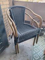 2 Aluminium terrasstoelen, Tuin en Terras, Tuinstoelen, Ophalen