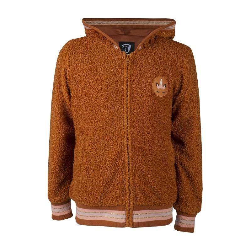 Cognac Red Horse Kiddy teddy jasje maat 104, Dieren en Toebehoren, Paardrijkleding, Kinderen, Dressuur, Nieuw, Ophalen of Verzenden