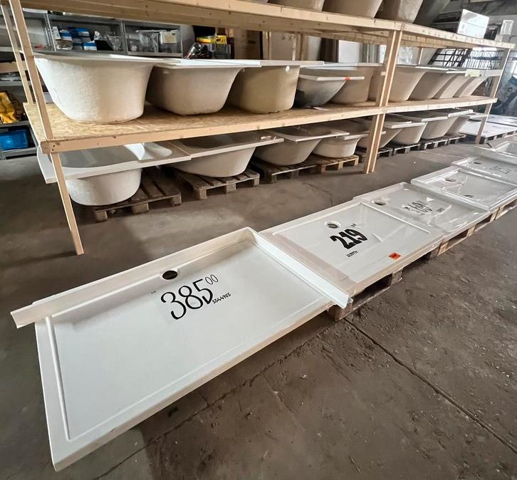 Douchebak badkuip Partij nieuw Vileroy & boch geberit Riho!, Doe-het-zelf en Verbouw, Sanitair, Nieuw, Douche, Ophalen